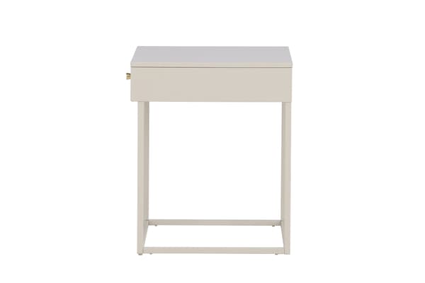 Natskabord Bakal Beige Stål