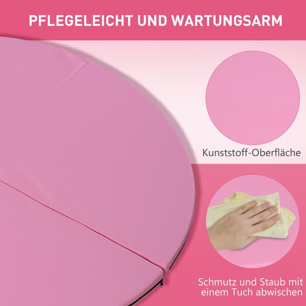 Pole Dance måtte 150x5 cm, pink, plast