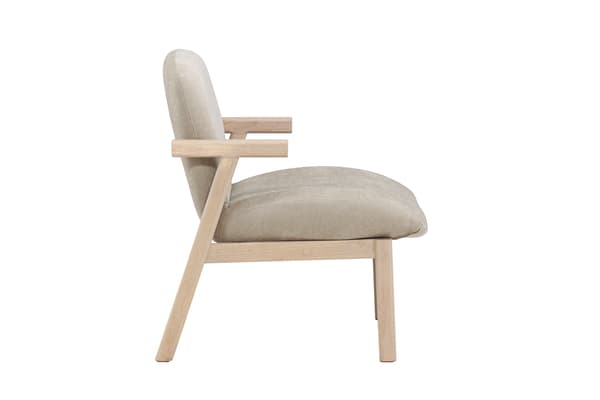 Nojatuoli Rile 74x77x67 cm Beige