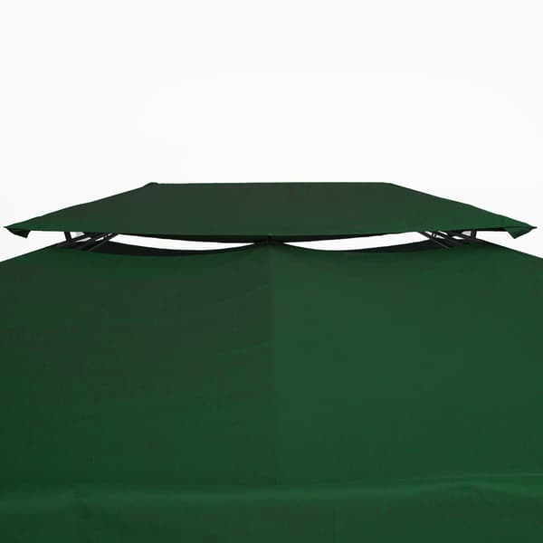 Pavillon erstatningsdug, 300x400 cm, Grøn