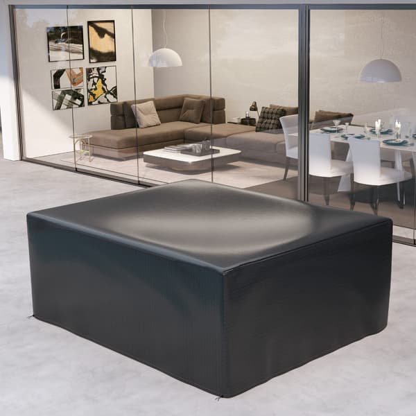 Huonekalusuoja 235x190x90 cm Musta Polyeteeni