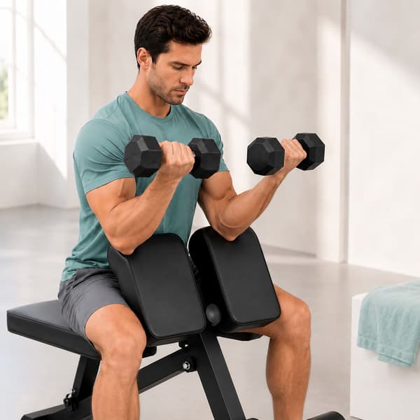 Bänk för hyperextension och curls, Kodustaar