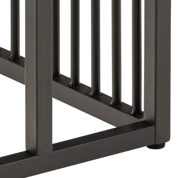 Sidebord 35x43x63 cm Sort Metal