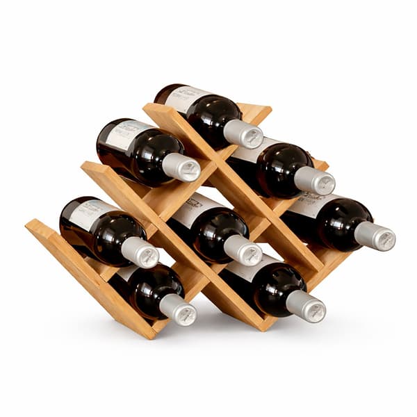 Vinreol 8 flasker Bambus, Kodustaar