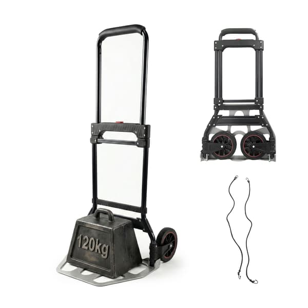 Hopfällbar säckkärra 120 kg stål, Kodustaar