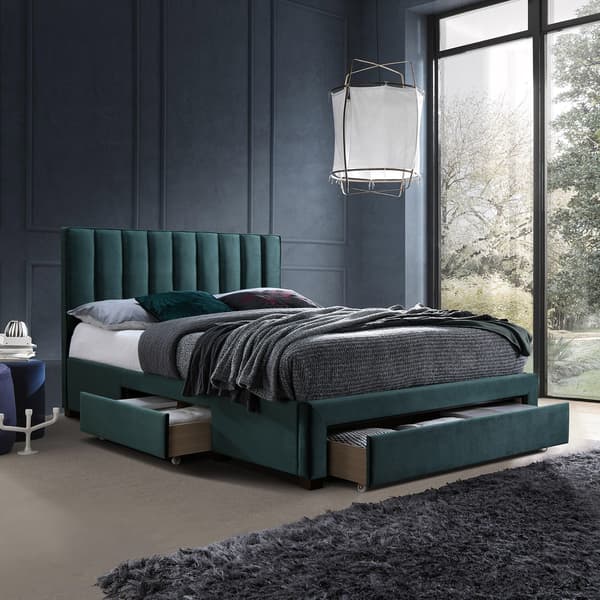 Seng Grace 165x215x111 cm Grøn