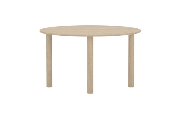 Ruokapöytä Hilo 130x110 cm Luonnonvärinen MDF