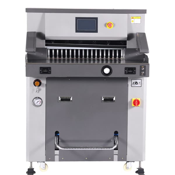 Elektrisk hydraulisk papirkutter, 1040x1430x1410 cm, touchscreen