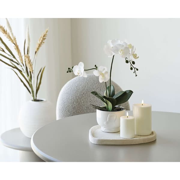 Tarjotin 35x30x2,5 cm beige sementti