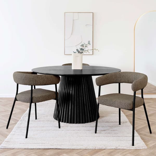 Spisestol 57.5x56x77cm, Brun