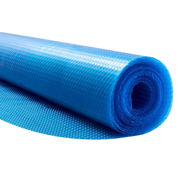 Solardækken til pool, 549x549 cm, Blå, PE-materiale