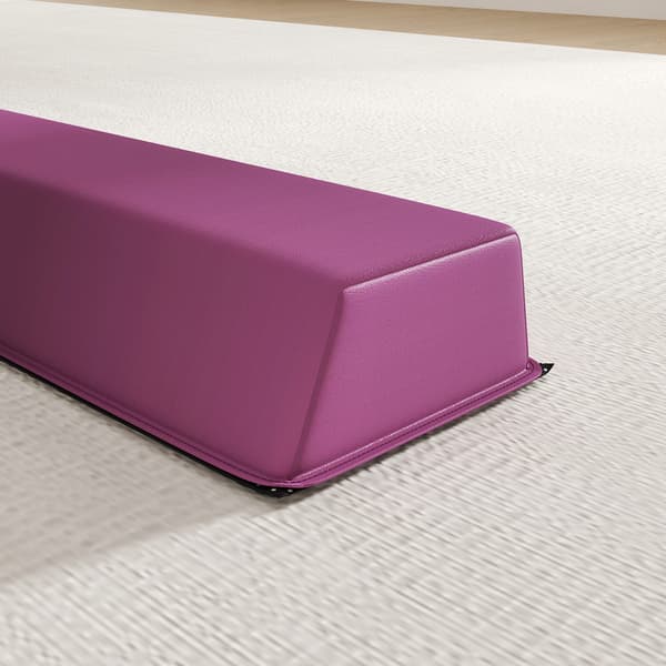 Balancebalk 236x10x6,5 cm violet/lyserød