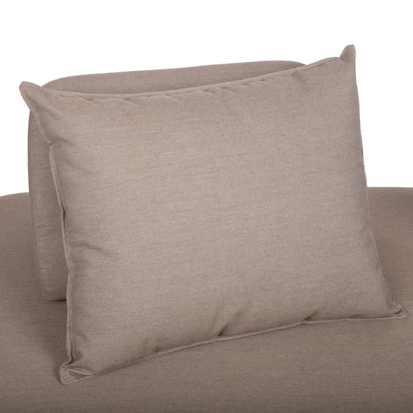 Sofa AMORE 184x104x42 cm beige stof