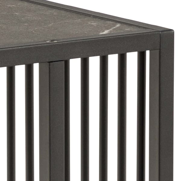 Sidebord 35x43x63 cm Sort Metal