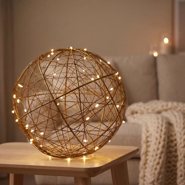 LED dekorationskugle 30 cm, Kodustaar