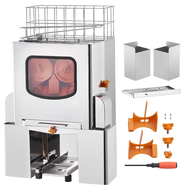 Appelsinpresser maskine, 49,5x32x78 cm, rustfrit stål