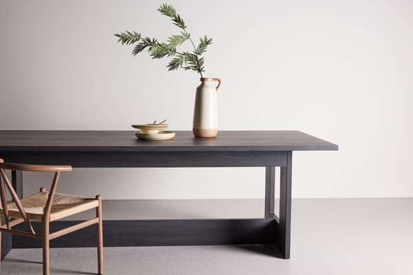 Spisebord, Milly, 100x235 cm, Sort, MDF