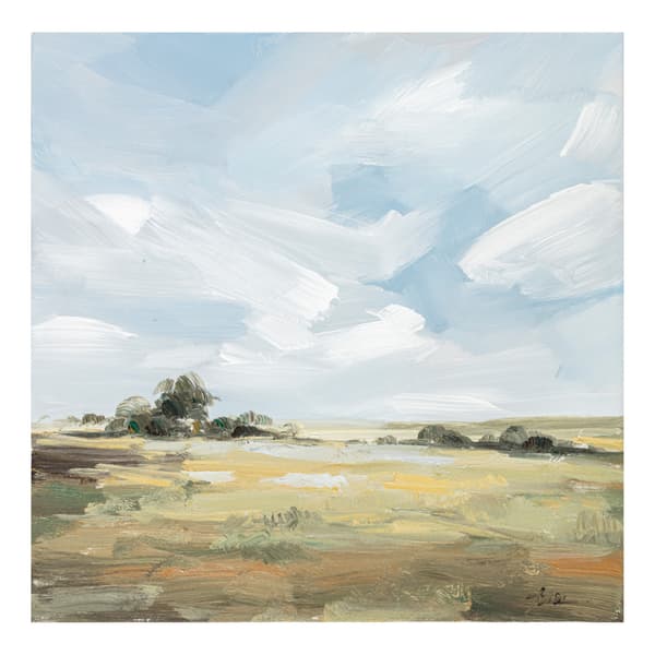 Olie Maleri 60x60 cm Sommerlandskab