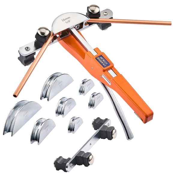Rørbukker-sæt, 6–22 mm, aluminiumlegeringsforme, HVAC-værktøj
