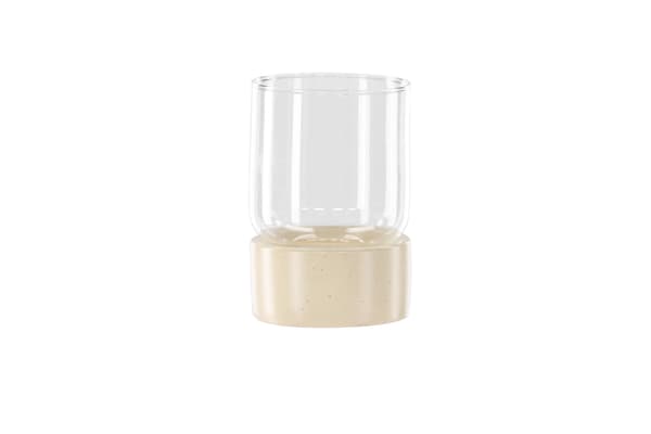 Lanterne, Vica, 8x12x8 cm, Beige