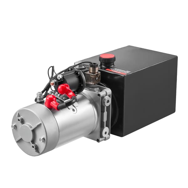 Hydraulisk Power Unit, 50x17x19 cm, Sort, Metal