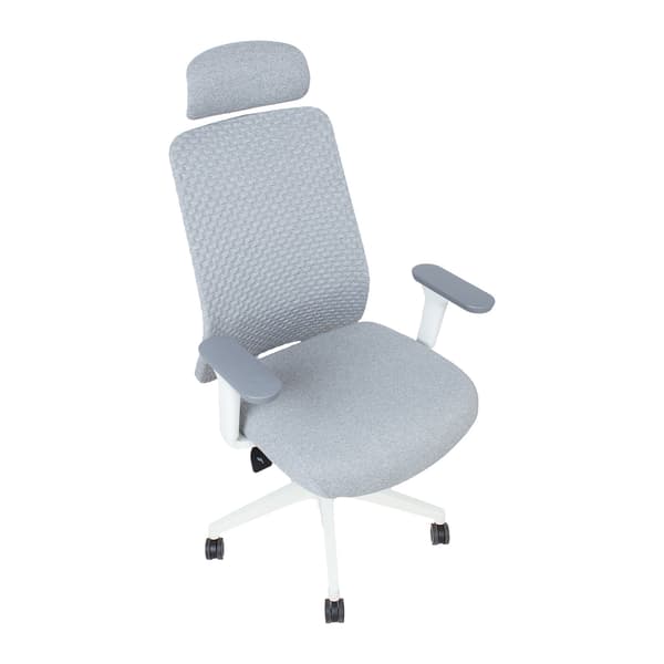 Kontorstol SANTO 65x65x115-125 cm Grå