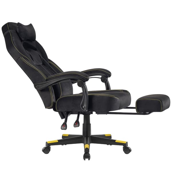 Pelituoli 72.4x69.7x118-128 cm Musta