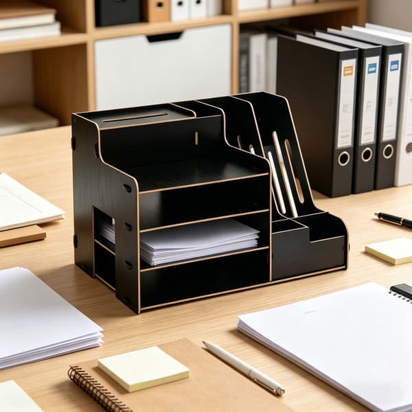 Dokumentorganisator med filholder, Kodustaar