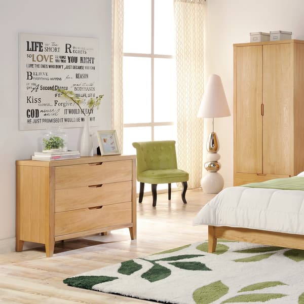 Skænk CHAMBA 90x45x75 cm egetræ