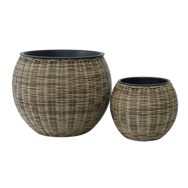 Planter 26x22 cm Ljusbrun Korg