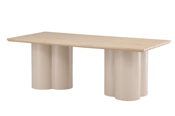 Spisebord Olivia 100x210 cm Beige