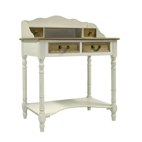 Garderobebord SAMIRA 80x48x101 cm Hvid