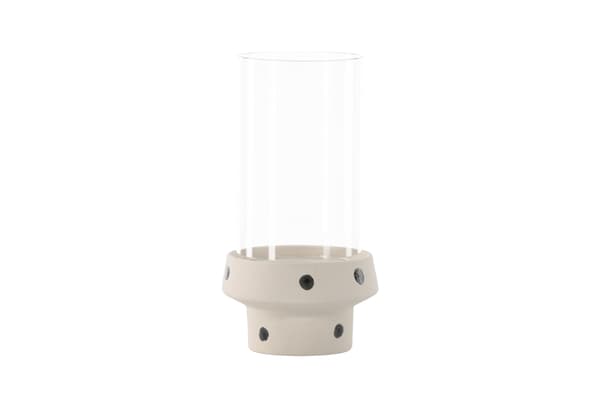 Lanterne Davida 15x29 cm Hvid