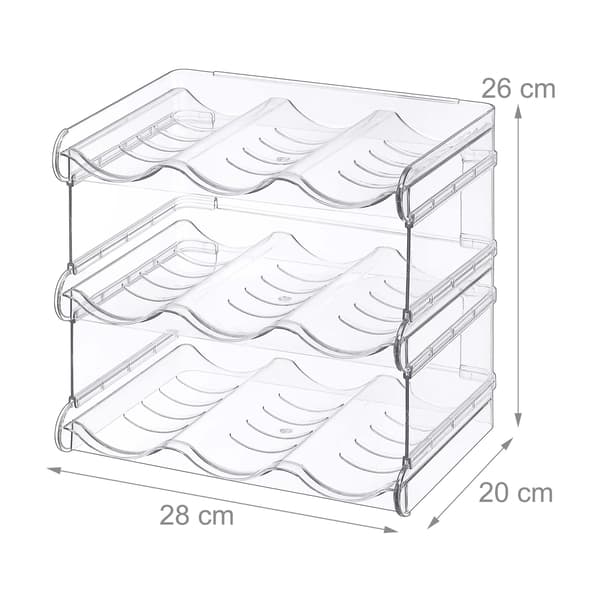 Stabelbar flaskeholder, Kodustaar