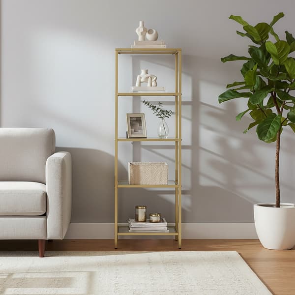 Hylde, 40x30x124,5 cm, Guld