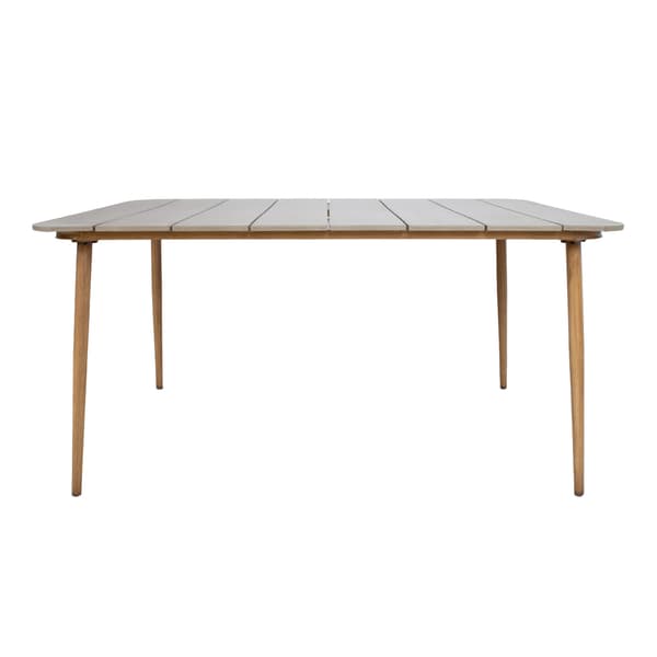 Bord 147x90x73 cm beige polywood