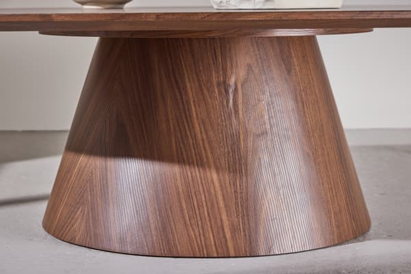Sofabord Lanzo 120x92,5x39 cm Mocca MDF
