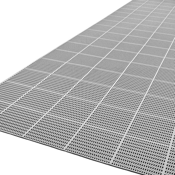 Valumatto 90x1500 cm harmaa PVC