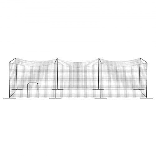 Baseball slagbur, 1200x368x310 cm, Sort, Net