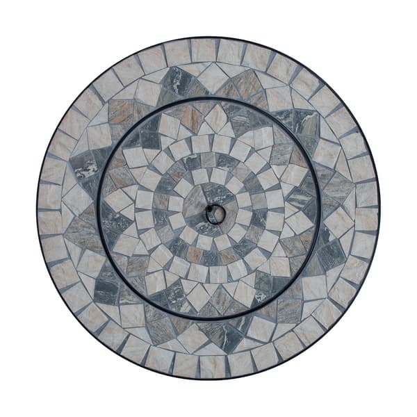 Eldfat 60x60x45 cm Beige Metall