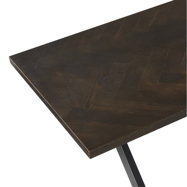 Matbord ROWAN 200x90x75 cm Brun