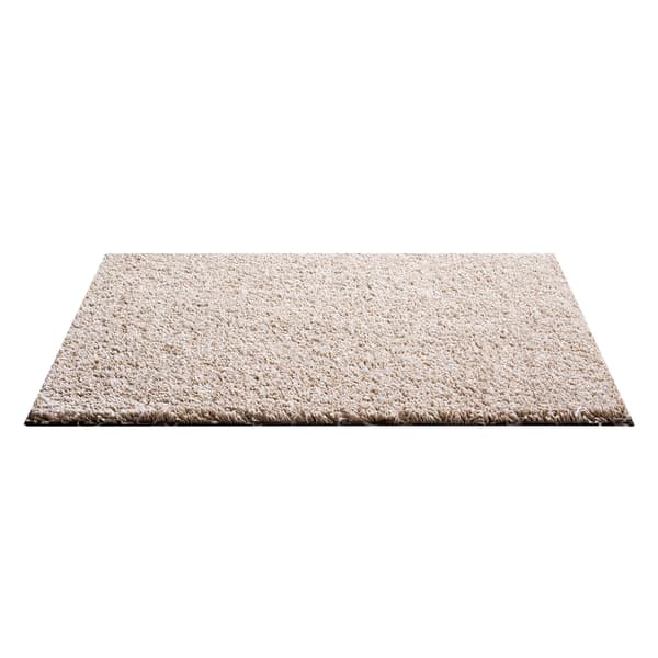 Tæppefliser, 457x457x12 mm, Lysebrun, Selvklæbende