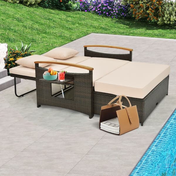 Udemøbel, 201×307 cmcm x 168×91×231 cmcm, Beige