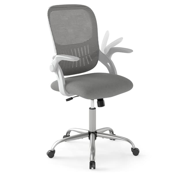 Kontorstol, 64x58x97-106,5 cm, Grå , Star