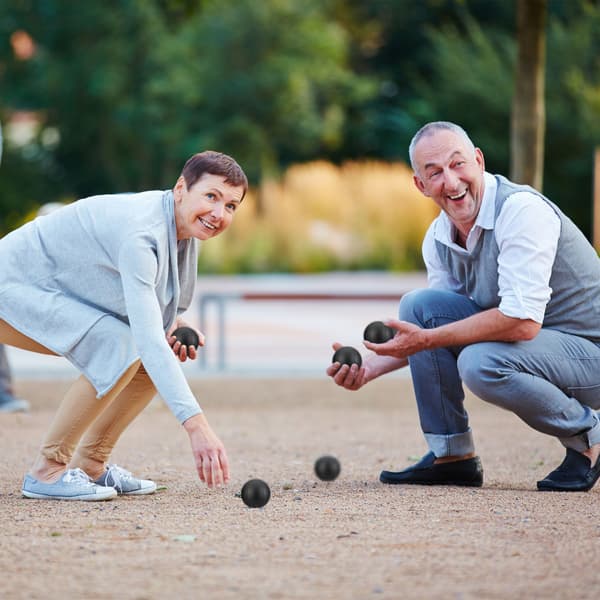Boules sæt, 7,2 cm, Sort, Stål, Kodustaar