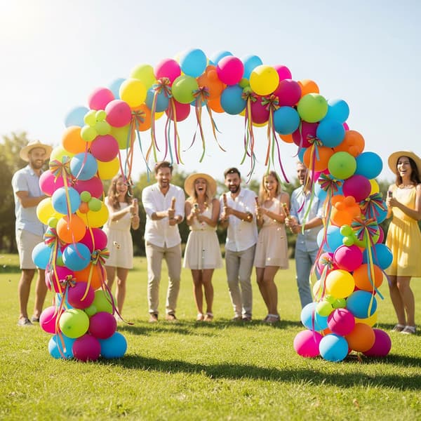 Ballonbue Guld Stål dekorativ, Kodustaar