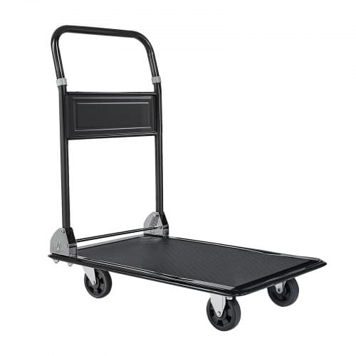 Platform håndvogn 73x47x82 cm stål foldbar