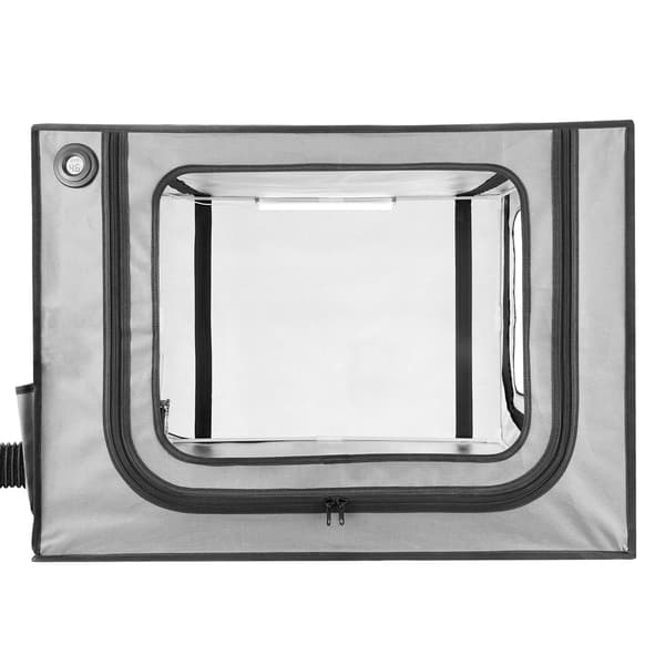 3D-printer kabinet, 80x58x58 cm, grå, ventilation