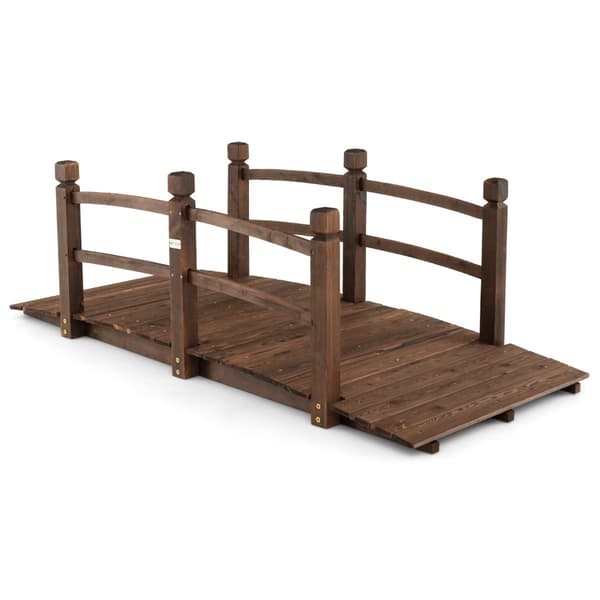 Puutarhasilta 171x76,5x58,5 cm ruskea