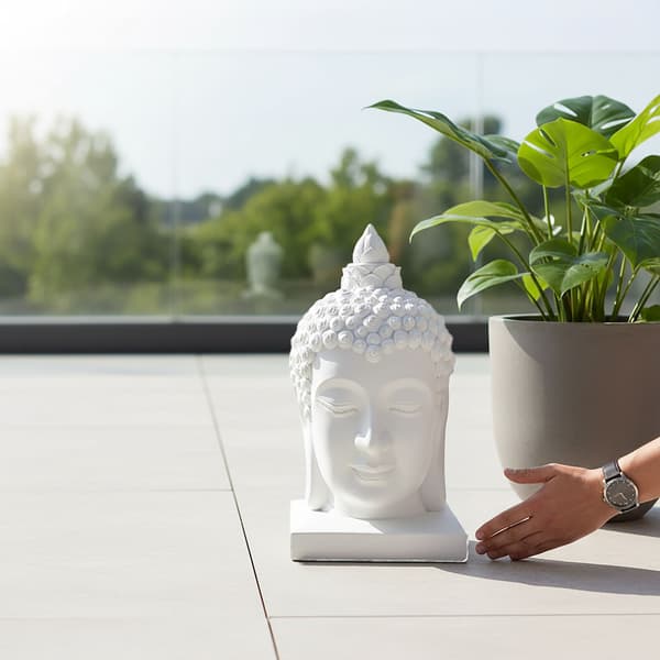 Buddhan pään patsas 60 cm, Kodustaar